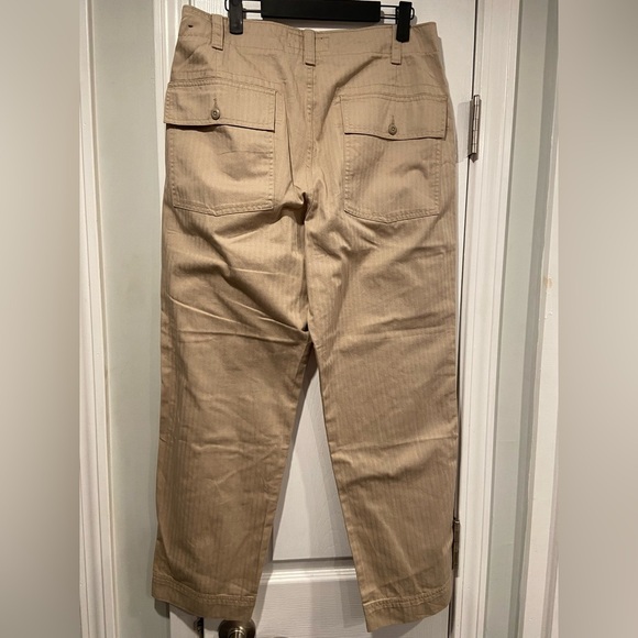 Abercrombie & Fitch Tan Wide Leg Pants - Picture 5 of 9